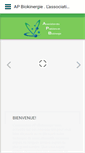 Mobile Screenshot of mk-biokinergie.org